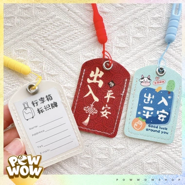 Tag Thẻ Treo Bảng Tên Vali Da PU - Phong Cách Anime Manga, Giảm Giá Đến 49.999₫ 4