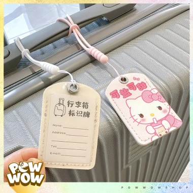 Tag Thẻ Treo Bảng Tên Vali Da PU - Phong Cách Anime Manga, Giảm Giá Đến 49.999₫ 5