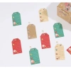 Tag thẻ treo Noel Giáng sinh đa màu 10c/50c không dây - Giá chỉ 8.000 VND 3