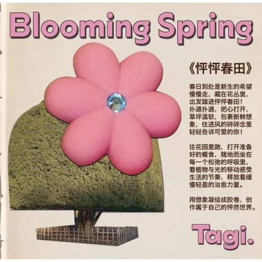 Tagi Crayon Apple Imagination – Túi mua sắm xanh, chống nước, dễ thương, di động
