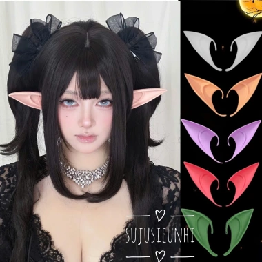 tai giả Elf cosplay Halloween tai tiên sứ yêu tinh phụ kiện goblin giá 16.500₫