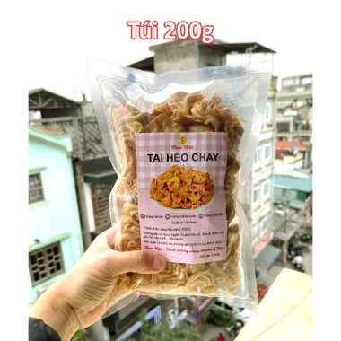 Tai heo chay khô 1kg-200g, tai lợn chay, cánh hoa chay – Chay Tâm Việt, chỉ 38.200 VND 8