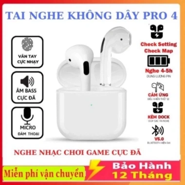 Tai Nghe Bluetooth 5.0 Pro Không Dây Nhét Tai Âm Thanh Sắc Nét, Giá 86.879 VND 8