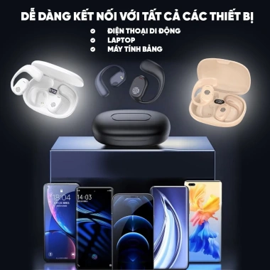 Tai Nghe Bluetooth 5.3 Không Dây Âm Thanh HiFi Stereo Chống Nước Giá 169k 8