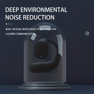 Tai nghe Bluetooth 5.4 kẹp tai không dây thể thao, micrô tích hợp, âm thanh nổi, chỉ 43.000₫ 9