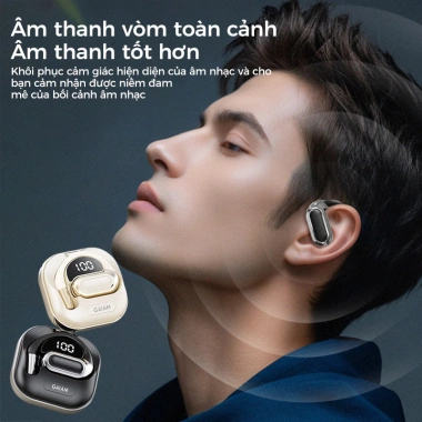 Tai nghe Bluetooth 5.4 không dây thể thao HIFI, khử tiếng ồn, micrô, LED, pin siêu dài – giá 197.040₫