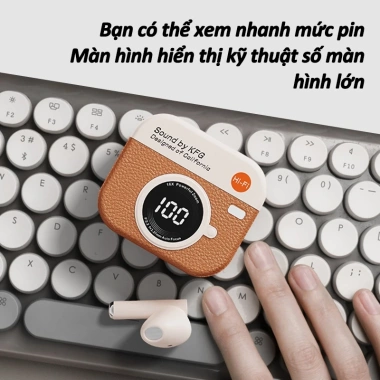 Tai Nghe Bluetooth AnOne TWS Hifi, Chống Nước, Chống Ồn, Thông Minh, Micro - 228k