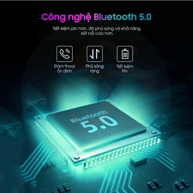 Tai Nghe Bluetooth AT A6 - Míc Đàm Thoại, Cảm Biến Đa Điểm, Đổi Tên | XS Store