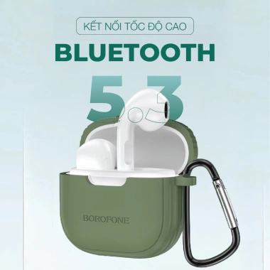Tai Nghe Bluetooth BOROFONE 5.3 Độ Trễ Thấp, Hỗ Trợ Đàm Thoại, Bảo Hành 1 Năm, 235.000 VND 3