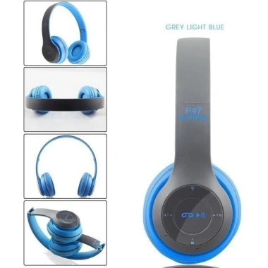 Tai nghe Bluetooth chụp tai P47 - Tai mèo âm thanh cao cấp, giảm giá 23 chỉ 59.999 VND 3