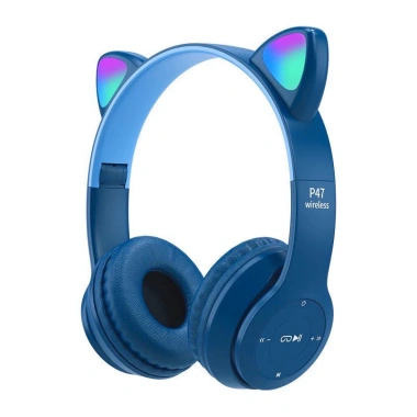 Tai nghe Bluetooth chụp tai P47 - Tai mèo âm thanh cao cấp, giảm giá 23 chỉ 59.999 VND 7