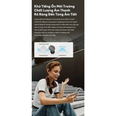 Tai Nghe Bluetooth Edifier X3 Lite/Pro Nhét Tai - Khử Ồn AI ENC, Pin 14h, Độ Trễ 60ms, Bảo Hành 15 Tháng - Giá 529.000₫