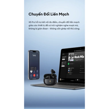 Tai Nghe Bluetooth EDIFIER X5 PRO - Khử Ồn, 31h Nghe Liên Tục, 15 Tháng Bảo Hành 7