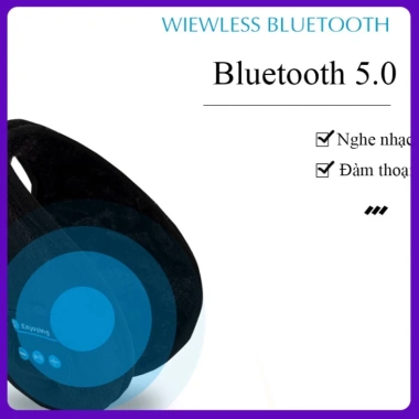 Tai nghe Bluetooth giữ ấm lông cừu, có 2 micro & sạc phụ kiện - Giá chỉ 289.000đ