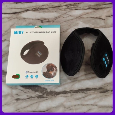 Tai nghe Bluetooth giữ ấm lông cừu, có 2 micro & sạc phụ kiện - Giá chỉ 289.000đ