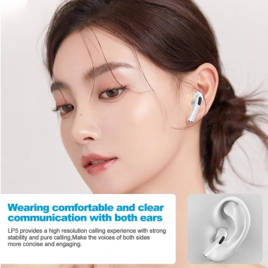 Tai nghe Bluetooth Goojodoq 5.3 HIFI chống nước, mic tích hợp - Giá chỉ 195.800₫