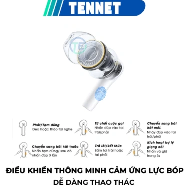 Tai Nghe Bluetooth Hổ Vằn 1.562 Pro – Xuyên Âm, Chống Ồn, Lề Thép, Pin 8h, Tặng Ốp Xịn, Bảo hành 6 tháng – Giá 526.000 VND