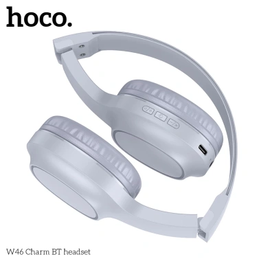Tai nghe Bluetooth Hoco đệm tai êm ái, mic đàm thoại, âm thanh chân thực