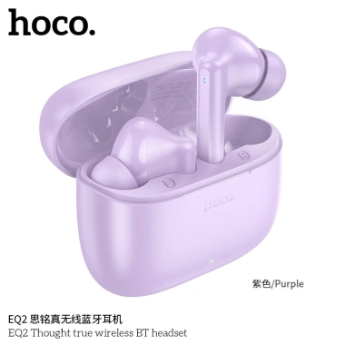 Tai nghe Bluetooth Hoco EQ2 TWS 5.3 Nghe nhạc 7h, mic rõ nét, đệm tai êm ái 275.000₫ 3 Tai nghe Bluetooth Hoco EQ2 TWS 5.3 Nghe nhạc 7h, mic rõ nét, đệm tai êm ái 275.000₫ 3