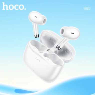 Tai nghe Bluetooth Hoco EQ2 TWS 5.3 Nghe nhạc 7h, mic rõ nét, đệm tai êm ái 275.000₫
