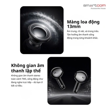 Tai nghe Bluetooth Hoco EQ33 v5.4 - Pin 7h, âm thanh EQ, chỉ 159.000đ
