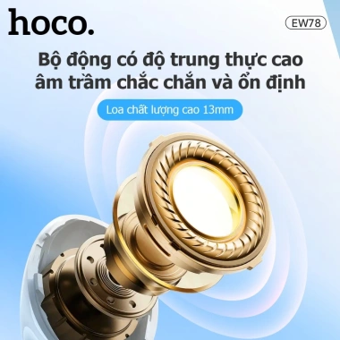 Tai nghe Bluetooth HOCO EW78 TWS – Âm thanh chất lượng, kết nối ổn định, 156.000₫ 3