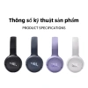 Tai Nghe Bluetooth JBL Tune 520BT chính hãng - Chụp tai, âm thanh mạnh mẽ, ngoài trời, nghe nhạc & game, giảm 23% 5