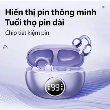 Tai Nghe Bluetooth Kẹp Tai KY99 KY68 KY5 KY9 Chữ C - Chống Nước, Chống Ồn, HiFi 60k