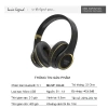 Tai Nghe Bluetooth KH-20 Chụp Tai Bass Mạnh, Pin Trâu, Mic Đàm Thoại, Cản Tiếng Ồn, Âm Thanh Hifi - Giá 269k 3