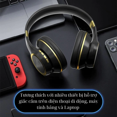 Tai nghe Bluetooth KH20 chụp tai - Giảm giá 201k, đa năng công việc & giải trí 3