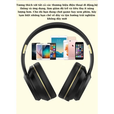 Tai nghe Bluetooth KH20 chụp tai - Giảm giá 201k, đa năng công việc & giải trí 5