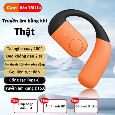 Tai nghe Bluetooth không dây âm thanh chất lượng cao, pin lâu, cuộc gọi rõ nét - Giá ưu đãi 323.634 VND, giao nhanh