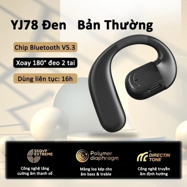 Tai nghe Bluetooth không dây âm thanh chất lượng cao, pin lâu, cuộc gọi rõ nét - Giá ưu đãi 323.634 VND, giao nhanh 10 Tai nghe Bluetooth không dây âm thanh chất lượng cao, pin lâu, cuộc gọi rõ nét - Giá ưu đãi 323.634 VND, giao nhanh 10