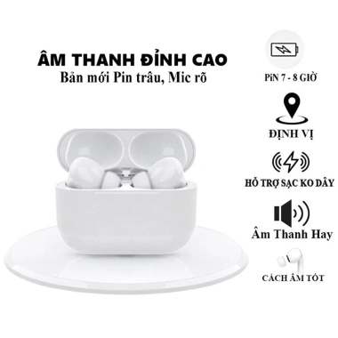 Tai nghe Bluetooth không dây A.P.Pro pin trâu, định vị, đổi tên, full chức năng - Giá chỉ 199.000₫ (Giảm từ 248.750₫)