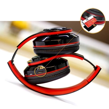 Tai nghe Bluetooth không dây B39 tích hợp FM, đèn LED, gập gọn, giá ưu đãi 126.000 VND 8