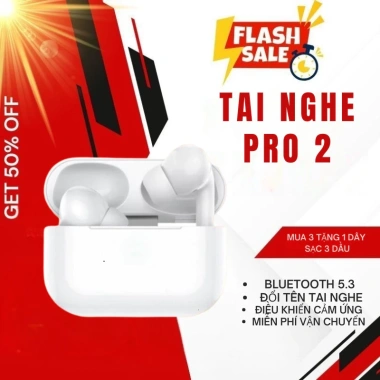 Tai Nghe Bluetooth Không Dây Cao Cấp - Định Vị, Đổi Tên Tự Động, Cảm Ứng, 129k