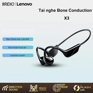 Tai nghe Bluetooth không dây dẫn xương IPX5 - Gọi thoại, bơi thể thao, chỉ 419k 10 Tai nghe Bluetooth không dây dẫn xương IPX5 - Gọi thoại, bơi thể thao, chỉ 419k 10