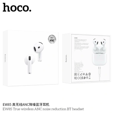 Tai nghe Bluetooth không dây Hoco EW83/EW85 ANC, pin 4h, cảm ứng nhạy, đổi tên - 225.000₫