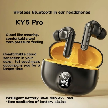 Tai nghe Bluetooth không dây KY5 Pro - Cảm ứng, gọi nhanh, tương thích Xiaomi và Android, giá chỉ 69.999 VND