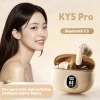 Tai nghe Bluetooth không dây KY5 Pro – Micro HD, màn hình pin, chỉ 69.999₫