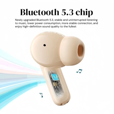 Tai nghe Bluetooth không dây KY5 Pro - Pin số, âm thanh vòm, gọi rõ, cảm ứng - 69.999 VND