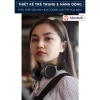 Tai Nghe Bluetooth Không Dây X‑Bass Âm Thanh, Pin Sạc, Micro Tích Hợp, Đeo Êm 4