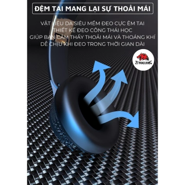 Tai Nghe Bluetooth Không Dây ZiyouLang X-Bass Đeo Êm Siêu Bass Pin Trâu Thẻ Nhớ 249k 6