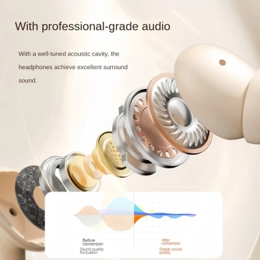Tai nghe Bluetooth KY5 Pro, LED pin, âm thanh HIFI, gọi rõ, cảm ứng, cho Xiaomi Android – 69.999₫ 6
