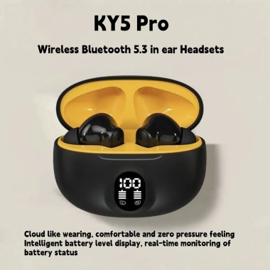 Tai nghe Bluetooth KY5 Pro - Màn hình số, gọi điện HD, cảm ứng thông minh, 69.999 VND