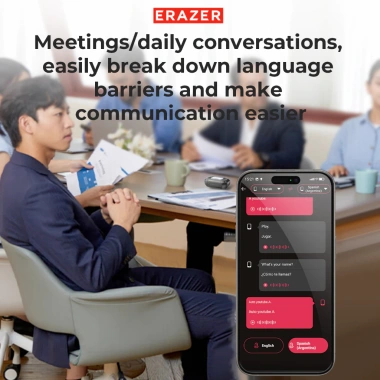 Tai nghe Bluetooth Lenovo ERAZER XF51 âm thanh nổi, giảm tiếng ồn, IP55, chỉ 239.000₫