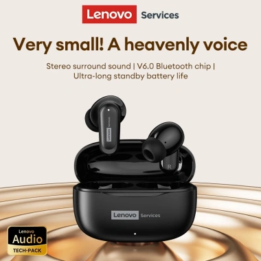 Tai nghe Bluetooth Lenovo LE260 V6.0 35ms độ trễ thấp, giảm tiếng ồn ENC - 295.900₫ 6