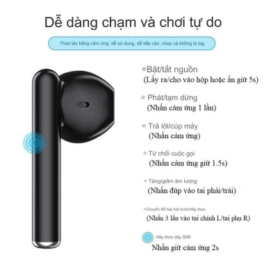 Tai nghe Bluetooth Lenovo Lecoo EW312 129k - Âm thanh chất lượng, thiết kế gọn nhẹ 4