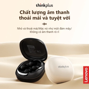 Tai Nghe Bluetooth Lenovo LP38 Không Dây - Game HD, Gọi, Cảm Ứng Thông Minh, Giảm Tiếng Ồn, Âm Thanh Nổi - Giá 299.000₫