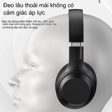 Tai Nghe Bluetooth Lenovo TH10 HiFi, Giảm Ồn, Chống Thấm Nước, Mic iOS PC - 383k